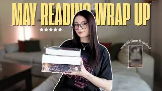 Thumbnail: ALL THE BOOKS I READ IN MAY 📚☀️ || 8 books