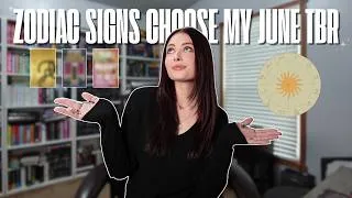 Thumbnail: JUNE TBR CHOSEN BY MY BIG 3 ZODIAC SIGNS 💫📚