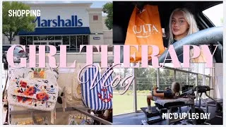 Thumbnail: Girl Therapy chatty SHOPPING VLOG | Marshalls, ulta, & tjmaxx summer finds, micd up leg workout DIML