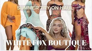 Thumbnail: WHITE FOX BOUTIQUE Summer clothing Try On Haul, vacation outfit ideas discount code