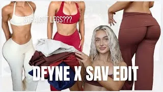 Thumbnail: DFYNE X SAV EDIT TRY ON HAUL REVIEW | similar to Oneractive soft motion straight legs or csb?