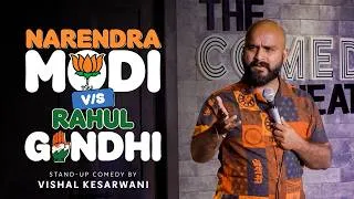 Thumbnail: Modi vs Gandhi | Stand Up Comedy | Vishal Kesarwani