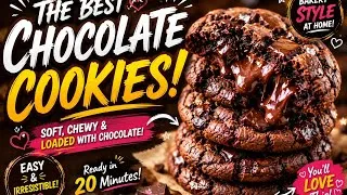 Thumbnail: “The Chocolate Cookie Recipe Everyone’s Been Searching For!” 🍪