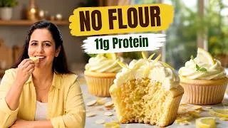 Thumbnail: High Protein Lemon Muffins | No Protein Powder, No Added Sugar