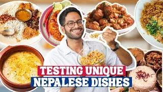 Thumbnail: I TRIED NEPAL’S MOST POPULAR DISHES 🇳🇵🌶️ GILO CHATPATE, CHUKAUNI, CHOILA & WAI WAI SADEKO