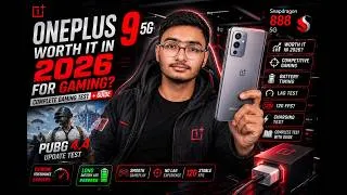 Thumbnail: DON'T Buy OnePlus 9 5G in 2026 Before Watching This! 😳 PUBG 4.4 Gaming Test + 120 FPS?