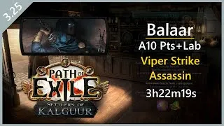 Thumbnail: 3.25 - Starter Skill Speedrun - Viper Strike Assassin - 3h22m19s