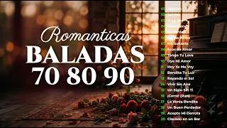 Thumbnail: Mix Viejitas Románticas 🎻 Baladas Románticas de los 80 y 90 🌺 Éxitos del Romanticismo