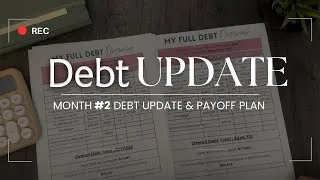 Thumbnail: Debt UPDATE | Month 2 | My Debt Picture | Debt Free Journey | 2026 Payoff Plan 
