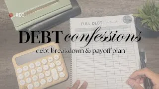 Thumbnail: DEBT CONFESSIONS | Cash Planning & My Debt Payoff Plan for 2026