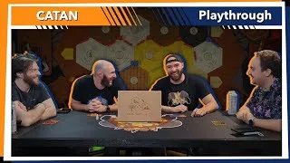 Thumbnail: Catan | PLAYTHROUGH | 4 Player | Walling Off