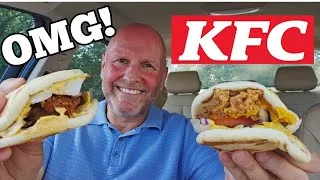 Thumbnail: NEW at KFC Tandoori Zinger Crispy Naan & Creamy Original Crispy Naan Review 