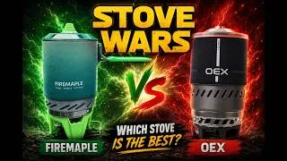 Thumbnail: Camping Stove FACE OFF | OEX Heiro Vs Firemaple Star X2 Cooking System | Review