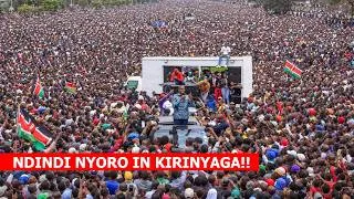 Thumbnail: Ruto heart attack as Ndindi Nyoro holds Mega Rally in Kirinyaga to sell Wantam!🔥