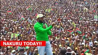 Thumbnail: Ruto heart attack as DCP SG Methu holds Mega Rally in Nakuru to sell Wantam!🔥