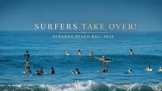 Thumbnail: Keramas Beach Bali | Perfect Waves Attract Surfers 🏄‍♀️