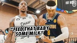 Thumbnail: DeMar DeRozan GAME WINNER & 50 Points in CHAMPIONSHIP VS. Trash Talker! Drew League Matchup!