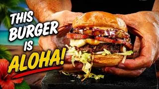 Thumbnail: I Made the Ultimate Hawaiian Burger! | Best Hawaiian Burger on YouTube!