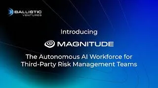 Thumbnail: Why We Invested in Magnitude: The Autonomous AI Workforce for Third-Party Risk Management Teams