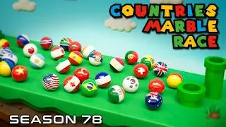 Thumbnail: SUPER MARIO | SEASON 78 | COUNTRIES MARBLE RACE