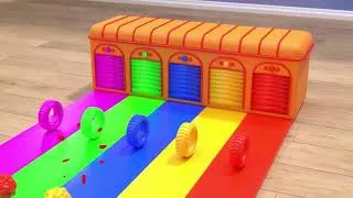 Thumbnail: Monster Wheels open garage doors | Car Bath Song