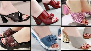 Thumbnail: TOP SLIPPERS DIFFERENT FOOTWEAR DESIGN SANDAL DESIGN BEST SHOES COLLECTION