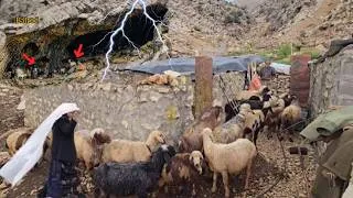 Thumbnail: Storm and surprise of nomads and herds, goats lost in mysterious cave