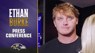 Thumbnail: Ethan Burke On His Preseason Performance | Baltimore Ravens