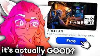 Thumbnail: I tried the FREE Bonelab Clone... (DOWNSHOT VR)
