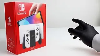 Thumbnail: Nintendo Switch OLED Unboxing and Display Test! - ASMR