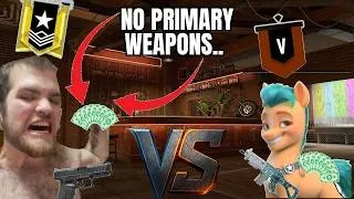 Thumbnail: Can A GOLD Beat a COPPER WITHOUT PRIMARY WEAPONS? ($10 Wager)