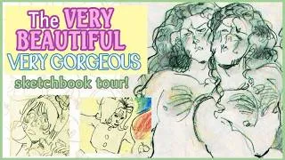 Thumbnail: Come see the VERY BEAUTIFUL, VERY GORGEOUS sketch book tour! 📚✨
