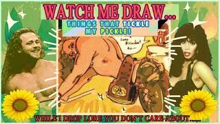 Thumbnail: Watch me draw and let me talk to you about WRESTLING and LITTLE traumas..thanks 📺❤️