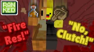 Thumbnail: Trying to Speedrun MCSR Ranked with Shared Controls