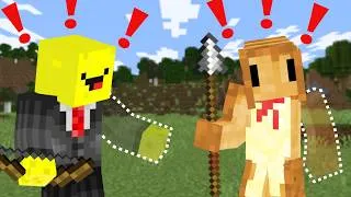 Thumbnail: Beating Minecraft WITHOUT Left Click...