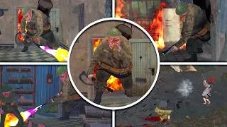 Thumbnail: Reanimal - All FLAME THROWER Scenes in BRIGHT Mode (All Secrets) The Prisoner DLC