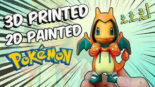 Thumbnail: CUSTOM PAINTING An Adorable Charmander | Satisfying Pokemon ASMR Painting