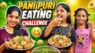 Thumbnail: Pani Puri Eating Challenge 😋 | Ultimate Golgappa Battle 🔥 | Funny Food Challenge #shorts