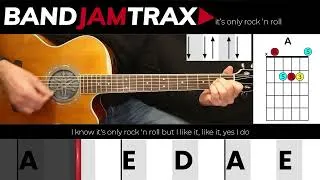 Thumbnail: It's Only Rock 'n Roll - The Rolling Stones | EASY GUITAR LESSON | Scrolling Chords