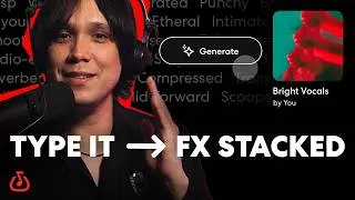 Thumbnail: Build a pro vocal chain in 30 seconds (no manual trial & error)