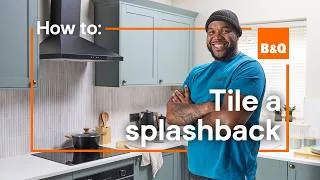 Thumbnail: How to tile a kitchen splashback: a step-by-step guide with Kent 👷💪🧡 | B&Q