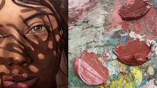 Thumbnail: Oil Painting Time-Lapse: Capturing the Beauty of a Woman (Portrait)