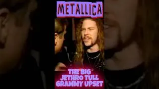 Thumbnail: JAMES HETFIELD of METALLICA on the great JETHRO TULL upset of 1989!         #metallicashorts
