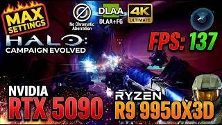 Thumbnail: Halo Campaign Evolved, Ultra Settings, No Chromatic Aberration Fix, DLAA + FG 4K | RTX 5090