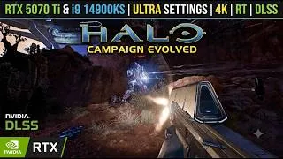 Thumbnail: Halo Campaign Evolved ULTRA 4K Ray Tracing + DLSS Quality | RTX 5070 Ti & i9 14900KS