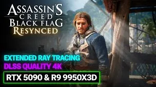 Thumbnail: Assassin's Creed Resynced - 4K DLSS Ultra High + Extended Ray Tracing on RTX 5090 & Ryzen 9 9950X3D!