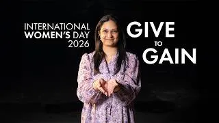 Thumbnail: Give to Gain: Spoken word poem by Purnima Ghogar Ruanglertbutr in honour of #IWD2026