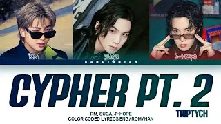 Thumbnail: BTS (방탄소년단) 'Cypher Pt.2' Lyrics (Color Coded Lyrics Eng/Han/Rom)