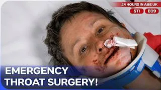 Thumbnail: Cyclist's Airway Blocked After Crashing Into a Bus | 24 Hours in A&E Season 11 Episode 9