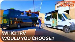Thumbnail: $170K Custom Spy Van vs. £400K Double-Decker RV | Million Pound...